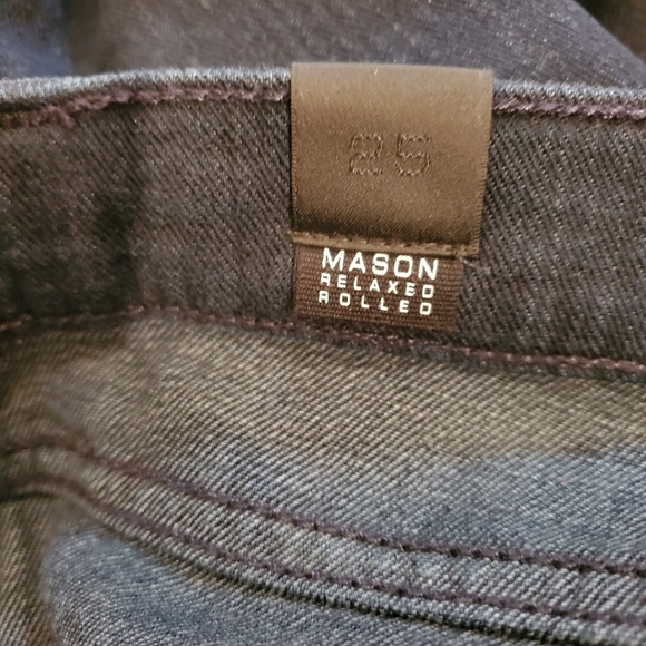 NEW Vince Mason Relaxed Rolled Jeans Od Blue Wash - Picture 6 of 7
